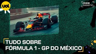 FÓRMULA 1 ONDE ASSISTIR TRANSMISSÃO AO VIVO E HORÁRIO DO GP DO MÉXICO [upl. by Caffrey]