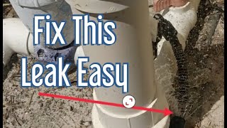 Fix This Common Chlorinator Leak Easy howto pool fix [upl. by Gruchot]