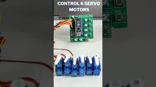 6 Channel Servo Motor Tester arduino robotics [upl. by Hagerman]