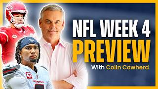 Colin Cowherds NFL Week 4 Predictions  Picks for Jalen Hurts JaMarr Chase amp More 2024 [upl. by Neenad]