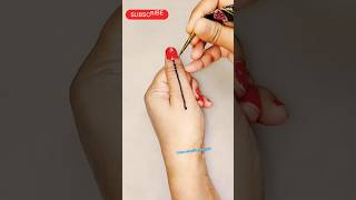 How to Apply Mehndi on Your Thumb [upl. by Eninej]