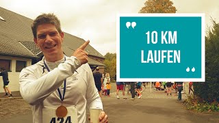 Mein erster quotoffiziellerquot 10km Lauf [upl. by Yenrab]