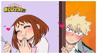 Eating Bakugous Food My Hero Academia Kacchako Comic Dub [upl. by Rodge]