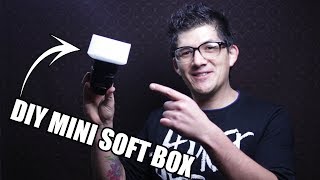 COMO CONSTRUIR UN SOFTBOX PARA FLASH  DIY [upl. by Georg]