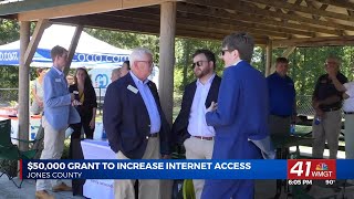 Some Jones County residents still have a hard time finding internet access but help is on the way [upl. by Tletski]