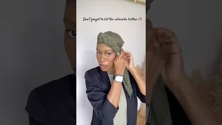 Office Turban style turbantutorial [upl. by Montford]