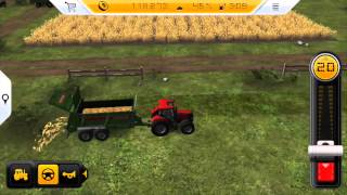 Farming Simulator 14  Gameplay on iPhone 5s [upl. by Forland921]