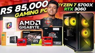 Rs 85000 ULTIMATE PC Build for Gaming and Editing 2023 🔥 Ryzen 7 5700X amp RTX 3060 [upl. by Wyler]