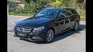 Mercedes C 200 d Auto Sport Plus  PRIVACAR CREMA [upl. by Atinihc438]