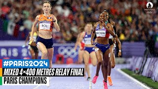 Mixed 4×400 metres relay Final  Paris Champions [upl. by Sualk]