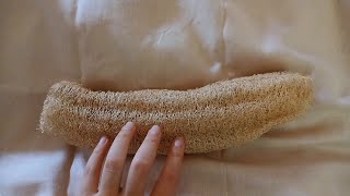 ASMR Soothing Triggers For Sleep Asmr Loofah  Tissue box Asmr Scratching  Tingly  No Talking☺️ [upl. by Jillane]