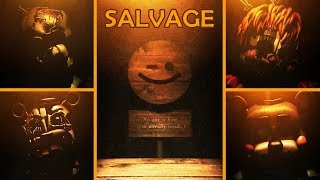 FNAF 6  All Salvage Minigames No Damage [upl. by Favata868]