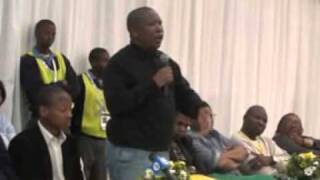 Julius Malema backs Fikile Mbalula [upl. by Pavla]