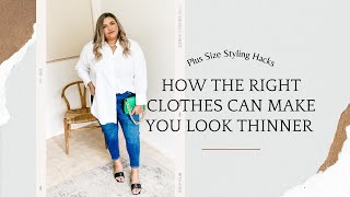 How To Look Thinner  Dressing For Your Body  Plus Size Styling  Plus Size Hacks [upl. by Divad]