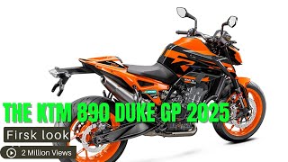 The KTM 890 DUKE GP 2025 [upl. by Assenal610]