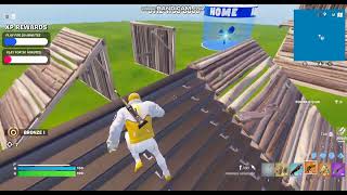 Playing a practice map in Fortnite [upl. by Ayerdna]