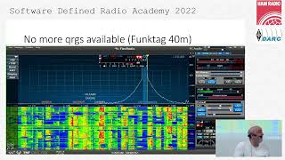 SDRA22  02  Harald Gerlach SDR in Contest Usage of a SDR in a Contest [upl. by Vickey]