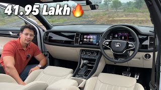 Fortuner iska INTERIOR Dekh BEHOSH🤣 2024 Skoda Kodiaq LampK Drive Review [upl. by Ahseenal767]