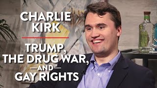 On Trump The Drug War amp Gay Rights Pt 1  Charlie Kirk  POLITICS  Rubin Report [upl. by Caterina212]