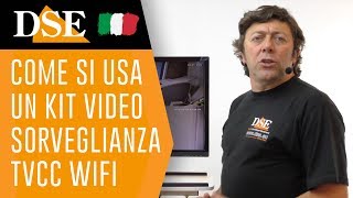 Come installare un kit di videosorveglianza wifi  Video tutorial DSE [upl. by Liebermann]