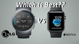 LG Watch Sport Vs Apple Watch 2 Smartwatch Comparison [upl. by Ttik]