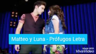 Soy Luna  Prófugos Letra [upl. by Wardle]