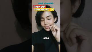 jangan gigit jarimu yah nanti kamu akan menyesal‼️😱 shortvideo trending [upl. by Romeo]