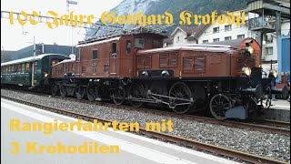 100 Jahre Schweizer Gotthard Krokodil [upl. by Garzon]