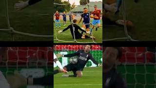 Spot the difference 👀 Alisson Beckers Spread Save vs Scouse GKs 💪 [upl. by Aynad]