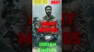 👉🏻Top 10 best 🪖Army movies of Indian Cinema ✴️shorts movie army armylover top10 [upl. by Ladnek]