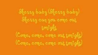 Frankie Valli and the Four Seasons  Sherry lyrics [upl. by Divadnhoj654]