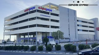 DRIVING from KINGS AVENUE MALL to ALPHAMEGA HYPERMARKET in PAPHOS CYPRUS 4K 60fps [upl. by Otti379]