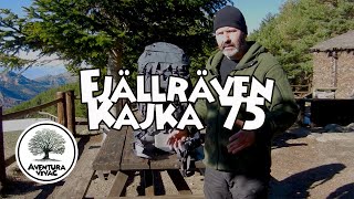 FJÄLLRÄVEN KAJKA 75 🎒 Revisión de la mejor mochila de travesía [upl. by Cordeelia]