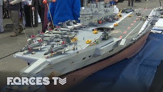 25 Years In The Making HMS Ark Royal In Miniature  Forces TV [upl. by Archy656]