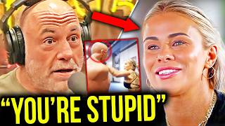 Joe Rogan Reacts to Paige VanZant Powerslap Jiri Prochazka on Alex Perireia Helwani UFC 303  JRE [upl. by Inava]