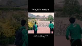 volleyball vs Basketball attitude shortsfeed edit [upl. by Haddad]