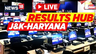 LIVE Haryana Election Result LIVE Updates  Jammu Kashmir Election Result LIVE Update  N18L [upl. by Ennaul618]