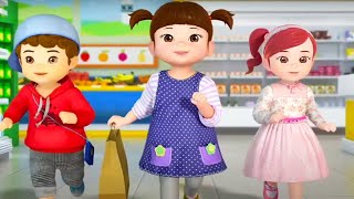 Kongsuni Gets Some Groceries  Season 2  Kongsuni and Friends  Kids Cartoon [upl. by Ramalahs625]