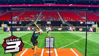 2023 MERCEDESBENZ STADIUM WORLD SERIES GAME 3  Magic vs Eagles  MLW Wiffle Ball [upl. by Anitsugua]