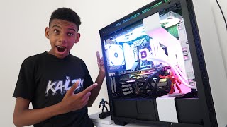 WE SURPRISED KAILEM WITH THE ULTIMATE GAMING PC [upl. by Ahsasal]