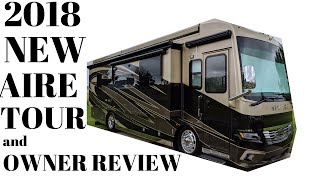 2018 NEWMAR NEW AIRE OWNER REVIEW AND TOUR [upl. by Anirroc]