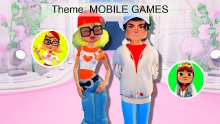 DRESS to IMPRESS but the theme is MOBILE GAMES [upl. by Zirkle]