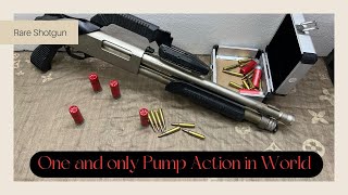 Worlds Only Pump Action Gun ASMR Satisfying Sounds amp CloseUp Action asmrvideo asmrsounds explore [upl. by Illyes]