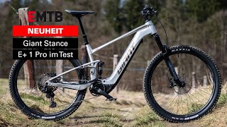 Giant Stance E EMountainbike geht auch GÜNSTIG Das neue Trail und Tourenfully im EMTBCheck [upl. by Kolnick]