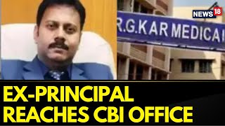 RG Kar Medical College ExPrincipal Sandip Ghosh Now Reaches The CBI Office Kolkata News Updates [upl. by Soirtemed]