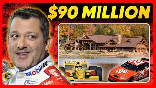 Tony Stewarts Unbelievable 30M Ranch and Car Collection – A NASCAR Legends Paradise [upl. by Aicenod]