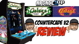 S2E4 Review Arcade 1Up Galaga  Galaga 88 Countercade V2 [upl. by Epotimet30]