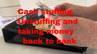 From Cash Stuffing To Bank Roll Unstuffing 165 And Depositing 800  Epic Money Moves [upl. by Aihsenor]