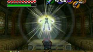 Legend of Zelda Ocarina of Time Walkthrough 14 710 quotGanons Castle GANONDORFquot [upl. by Suzanna]