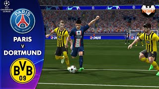 PES 6 Firebird Patch 23  Paris v Dortmund  UEFA Champions League 202324  Full Match Gameplay [upl. by Lombardo]